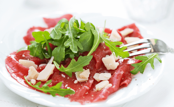 Carpaccio de bœuf 