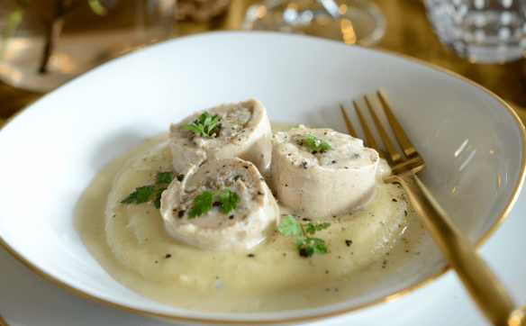 viande blanche en sauce